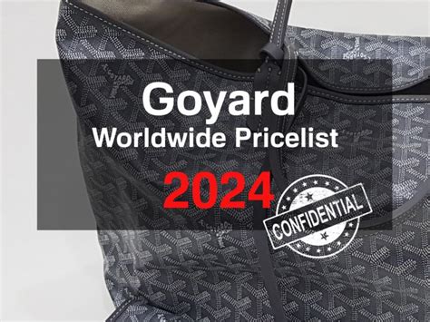 loup noir vs goyard|goyard price list paris.